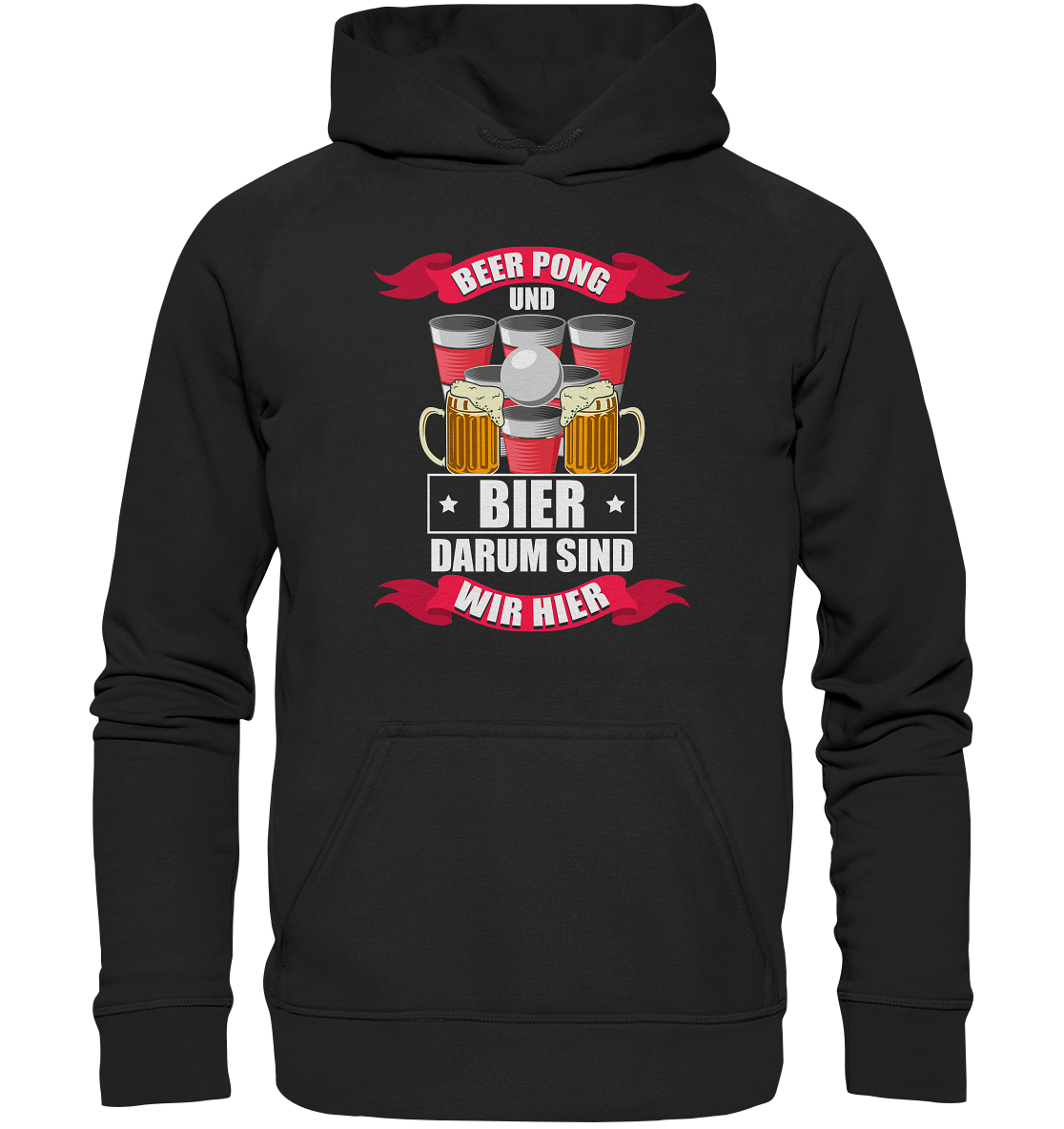 Beer Pong & Bier | Unisex Hoodie