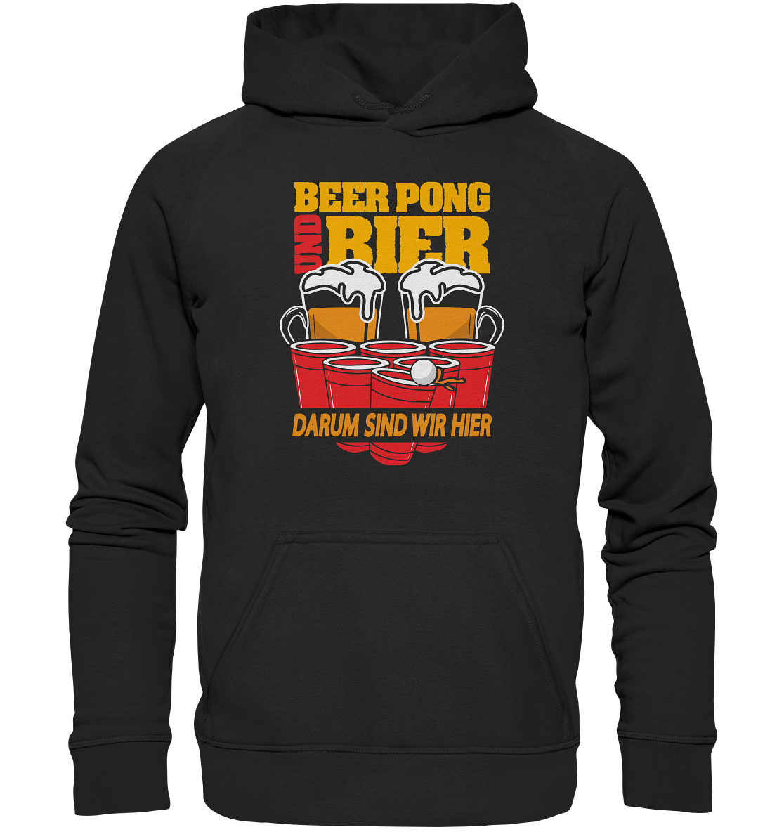Beer Pong & Bier | Unisex Hoodie
