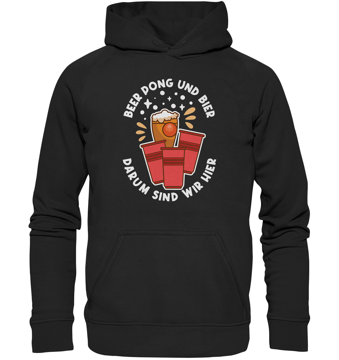 Beer Pong & Bier | Unisex Hoodie