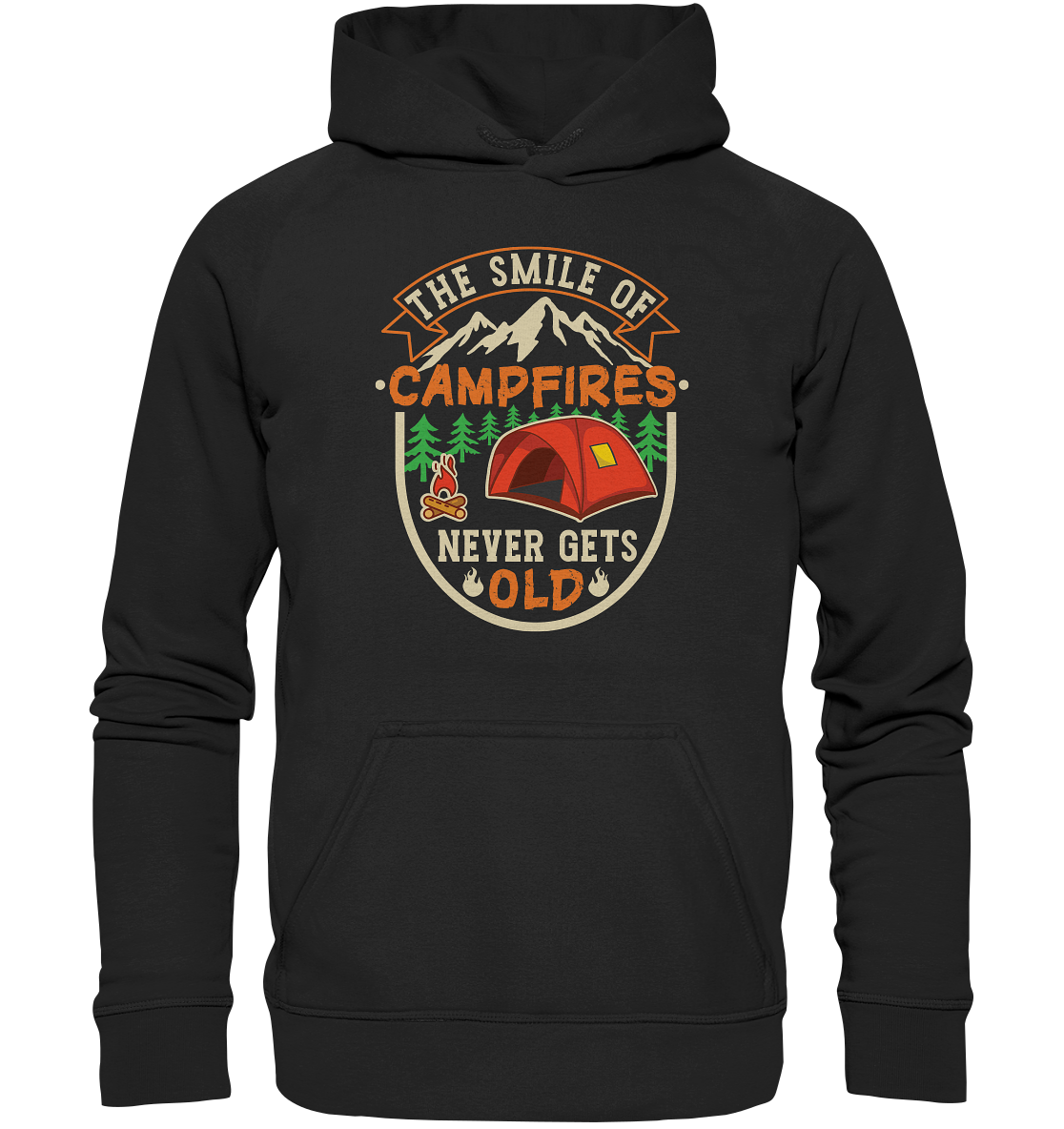 The Smile Of Campfires | Unisex Hoodie