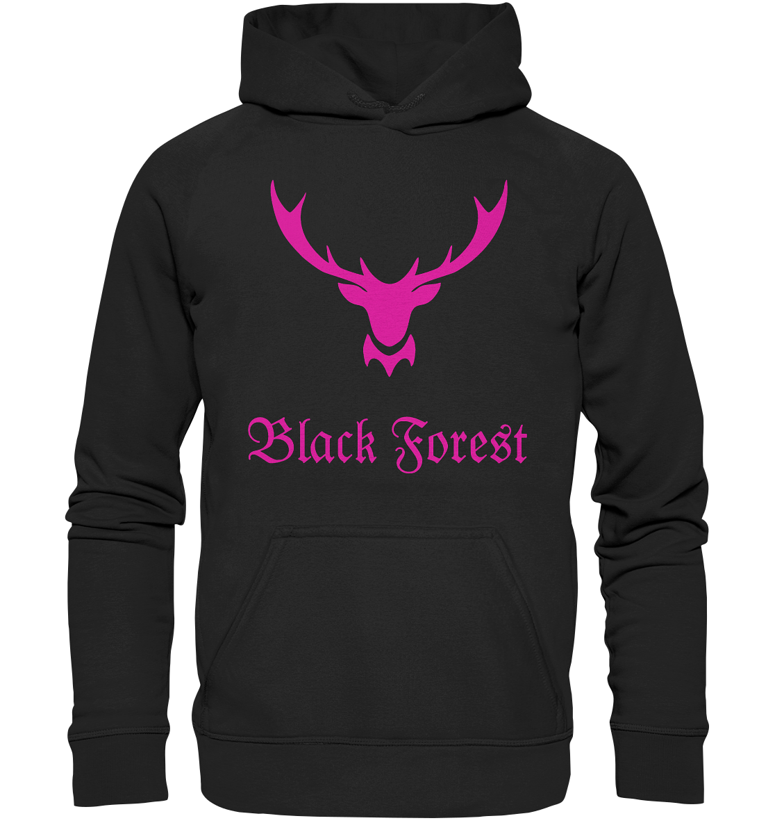Black Forest Hirschgeweih | Premium Organic Hoodie