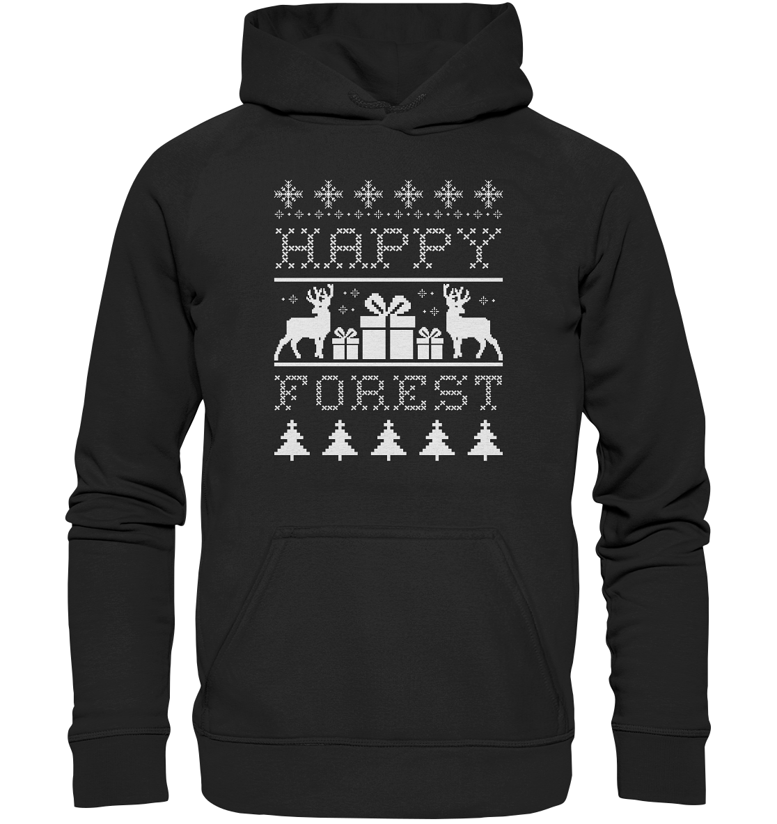 Happy Forest Hirsch | Hoodie