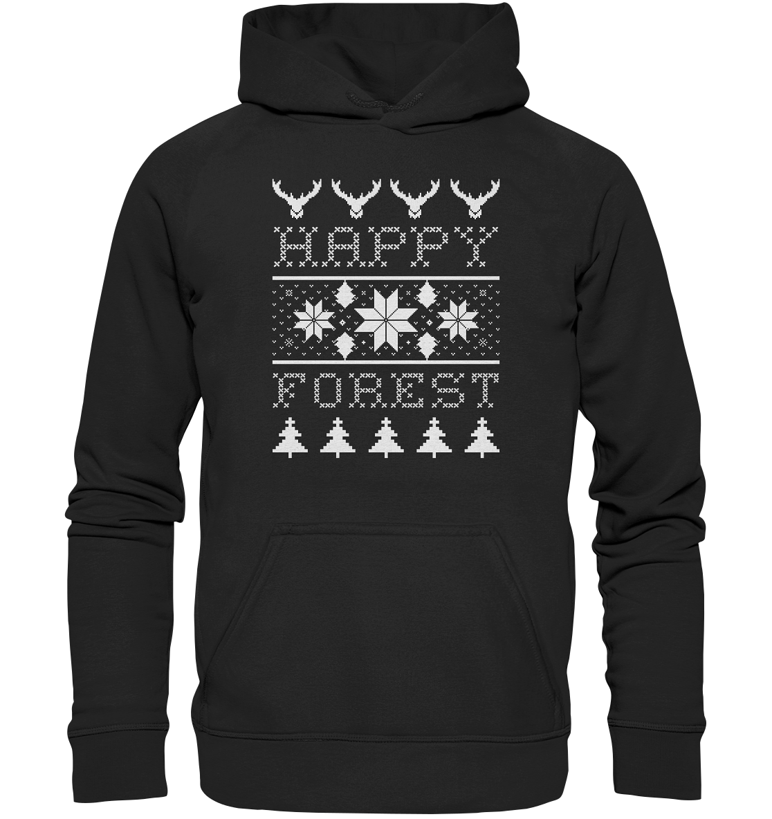 Happy Forest Hirschgeweih | Hoodie