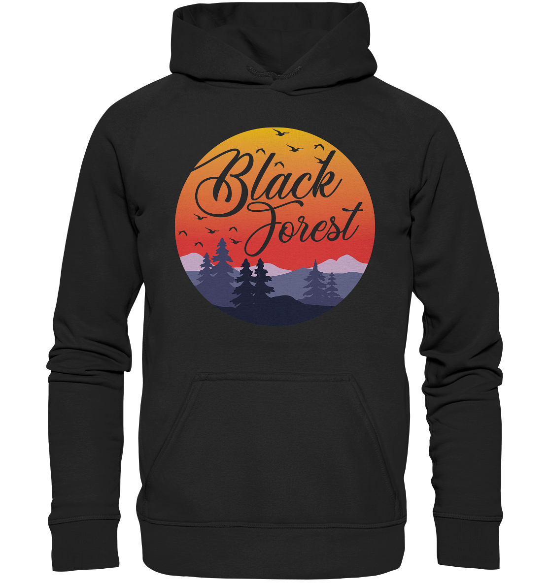 Black Forest Sunset | Organic Hoodie