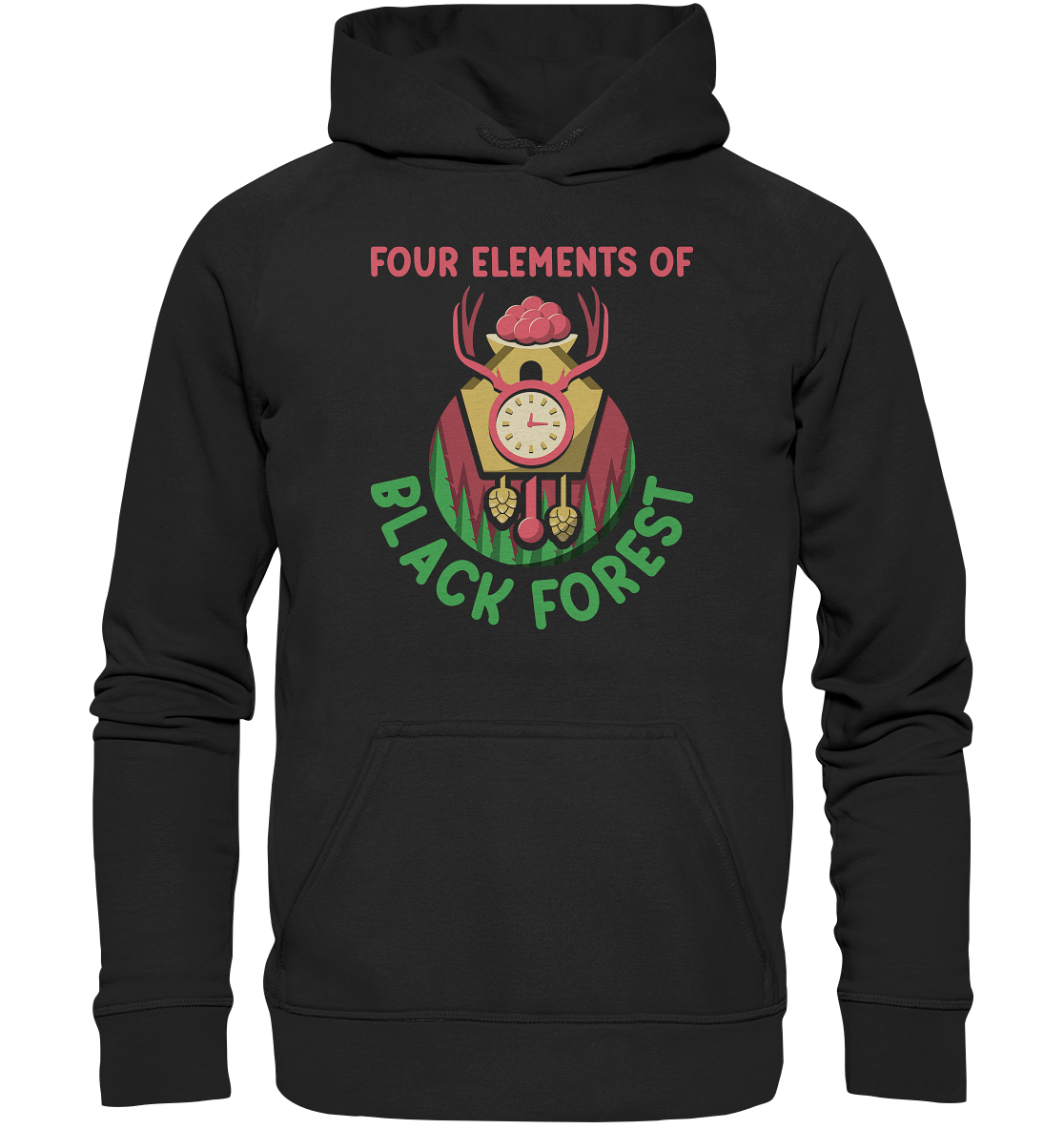 Four Elements Of Black Forest | Unisex Hoodie
