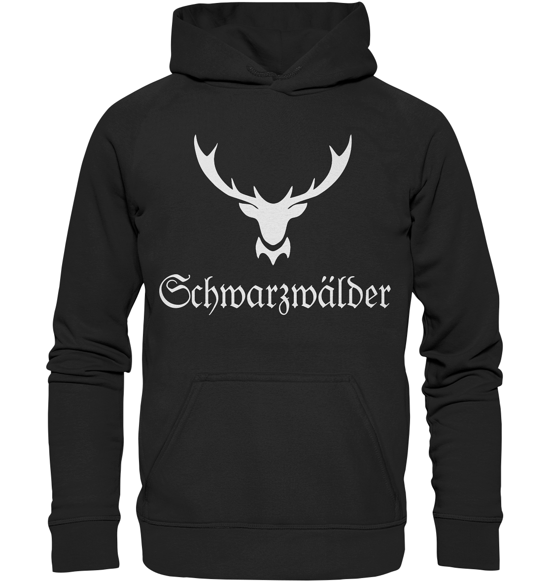 Schwarzwälder Hirschgeweih | Organic Hoodie