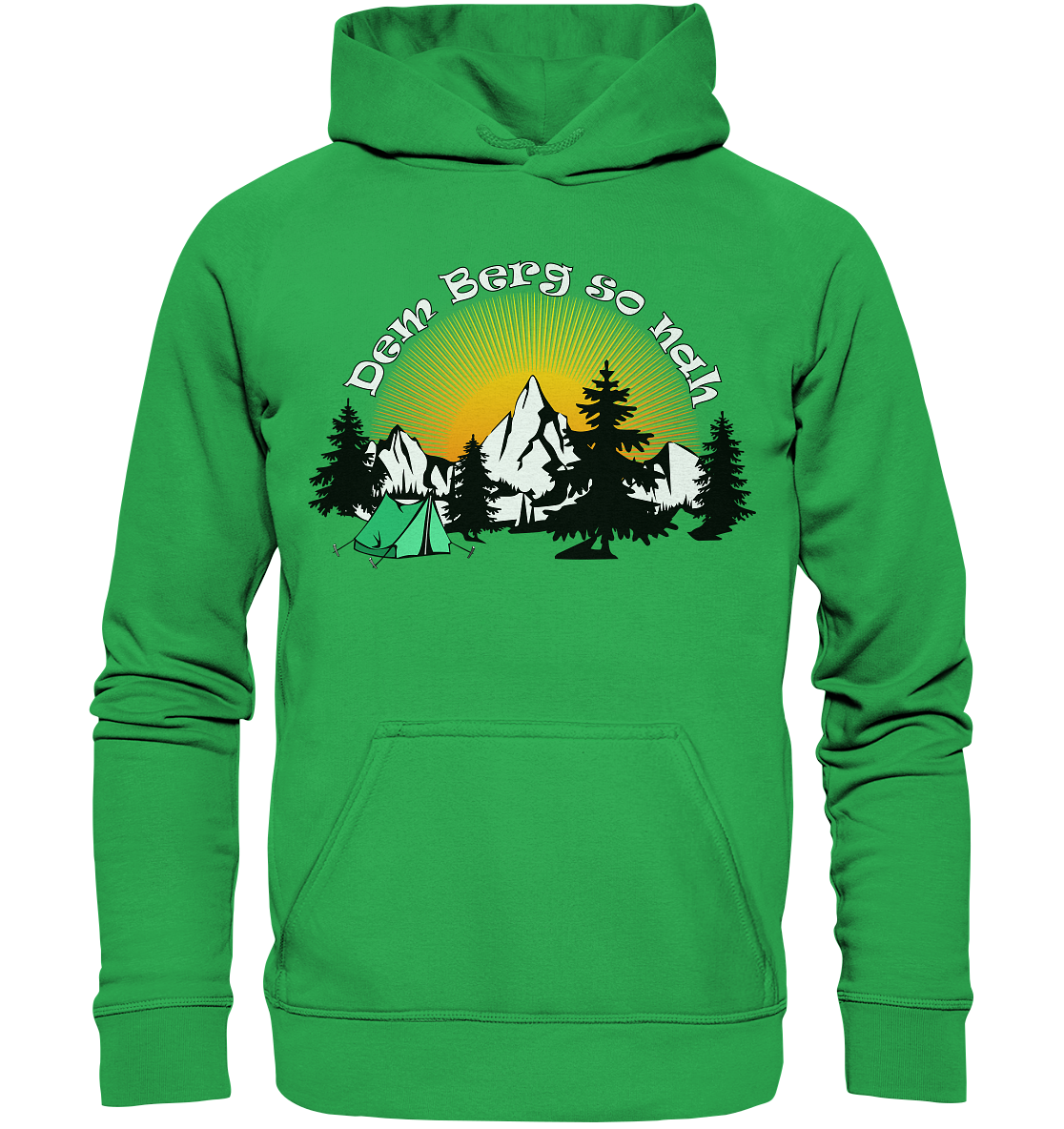 Dem Berg so nah | Organic Hoodie