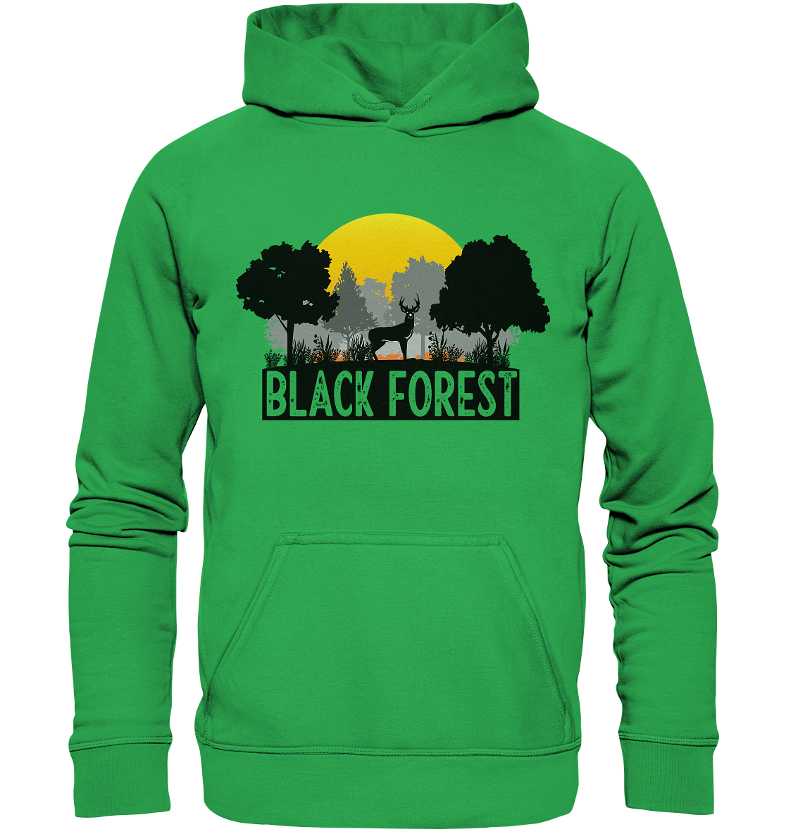 Black Forest Sonnenuntergang | Organic Hoodie