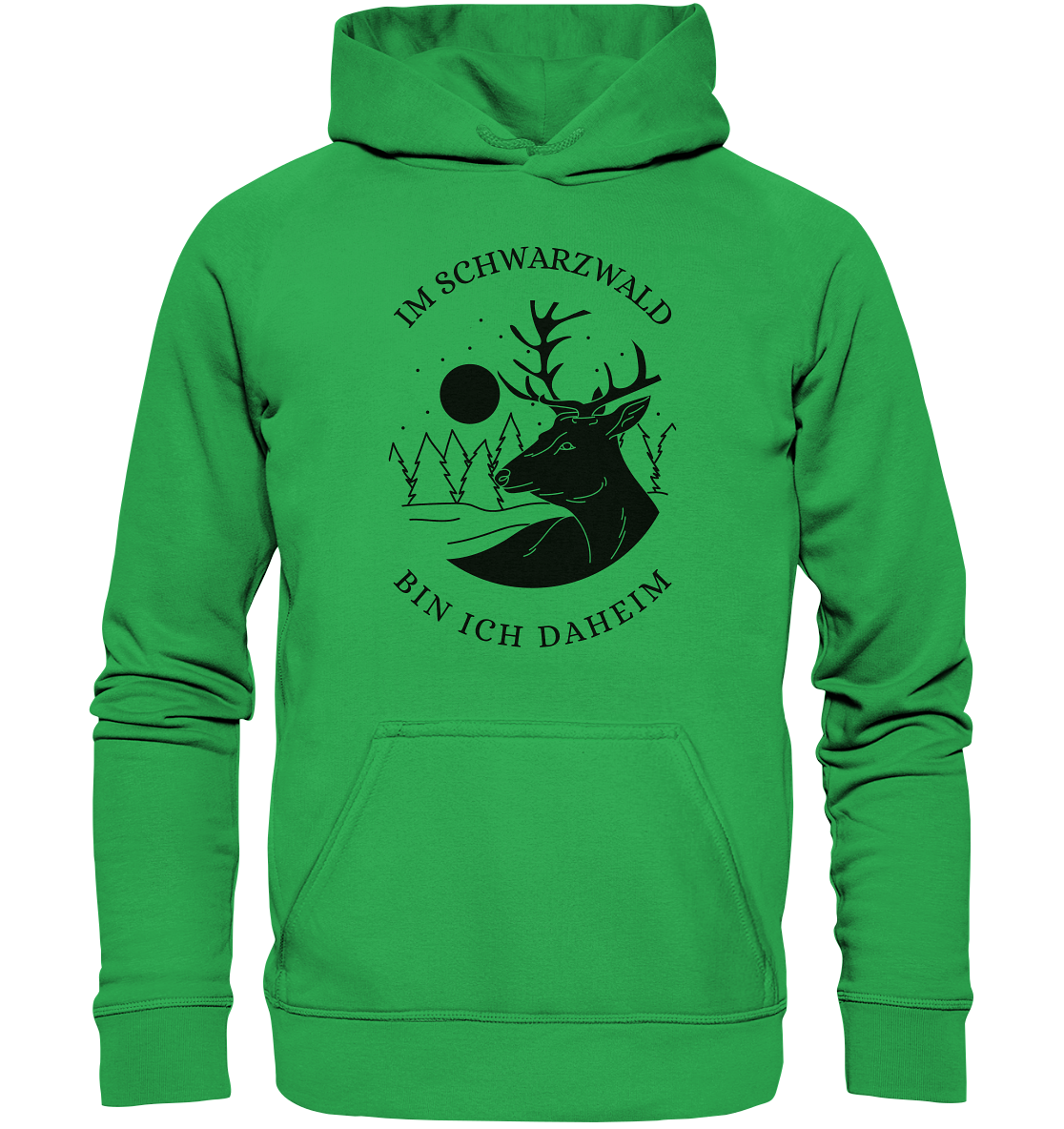 Schwarzwald Hirsch | Organic Hoodie