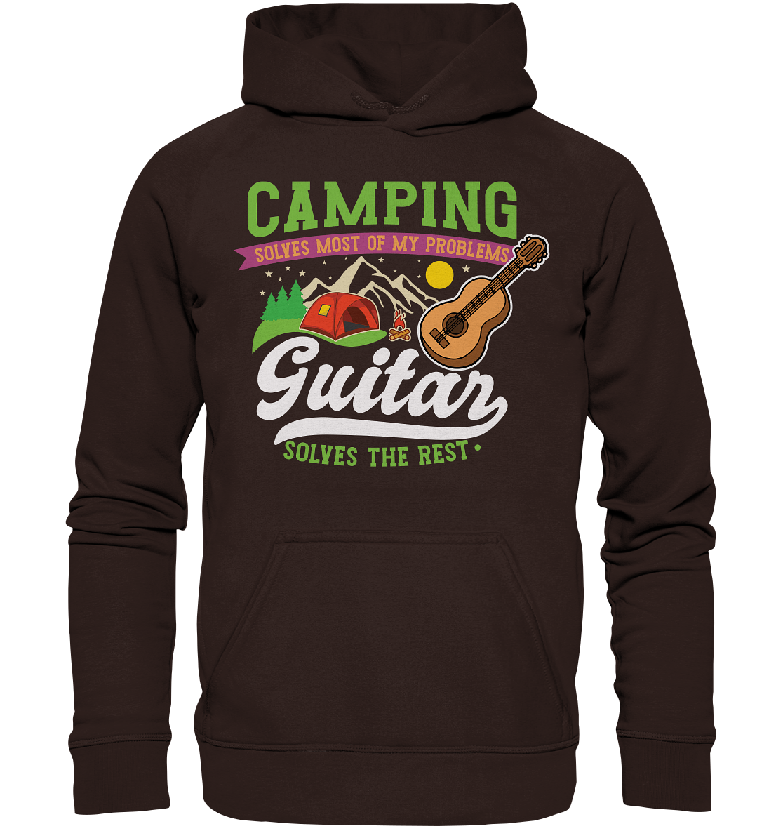 Camping & Guitar | Unisex Hoodie