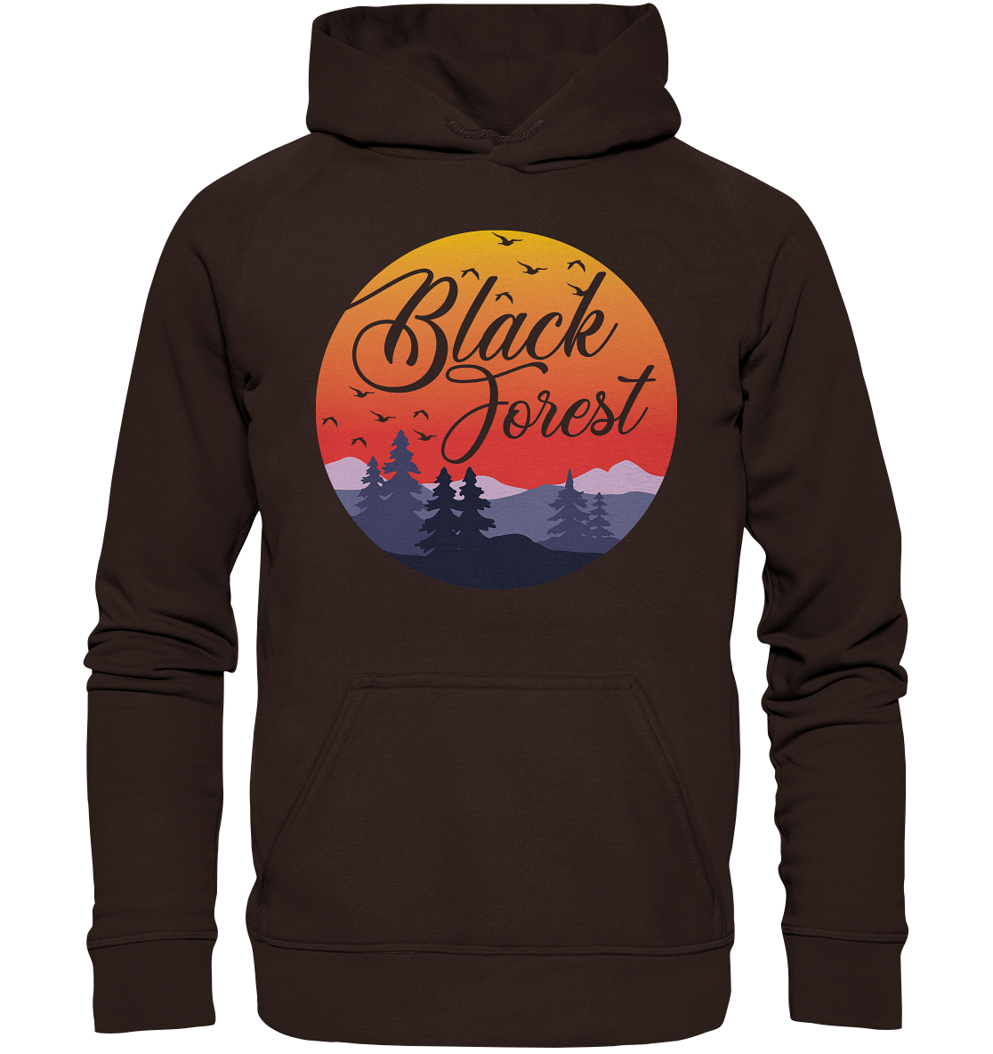 Black Forest Sunset | Organic Hoodie