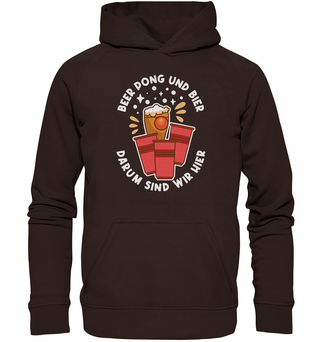 Beer Pong & Bier | Unisex Hoodie