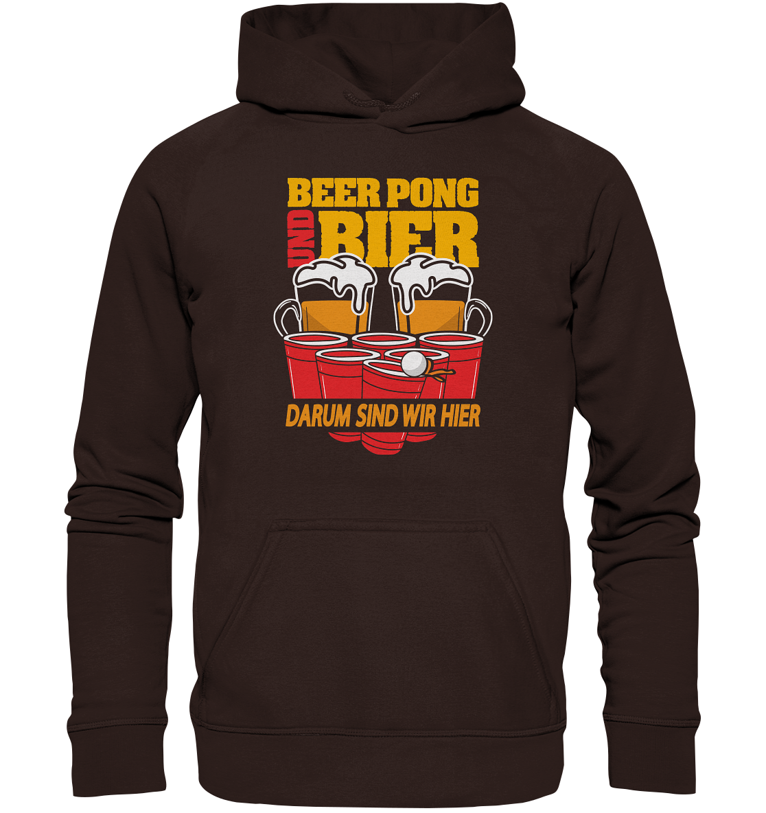 Beer Pong & Bier | Unisex Hoodie