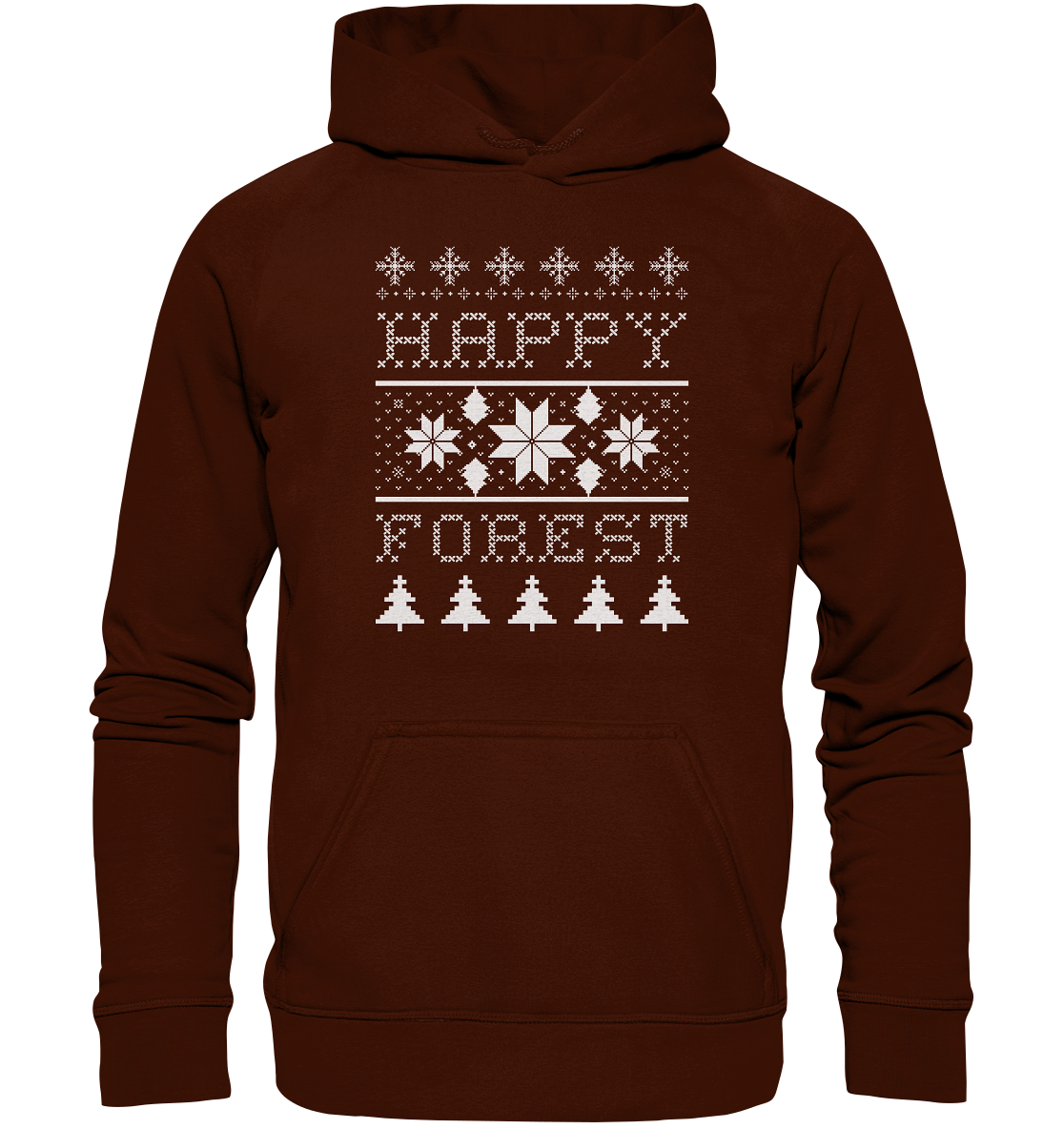 Happy Forest Snowflake | Hoodie