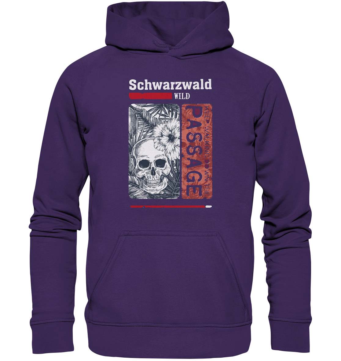 Schwarzwald Wild Passage Skull | Unisex Hoodie