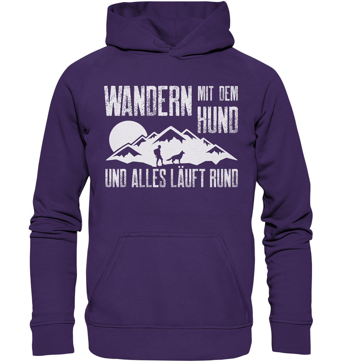 Wandern & Hund | Organic Hoodie