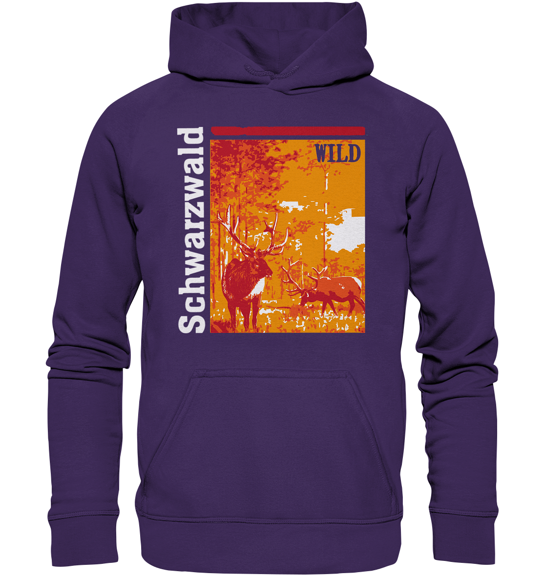 Schwarzwald Wild Hirsch | Unisex Hoodie