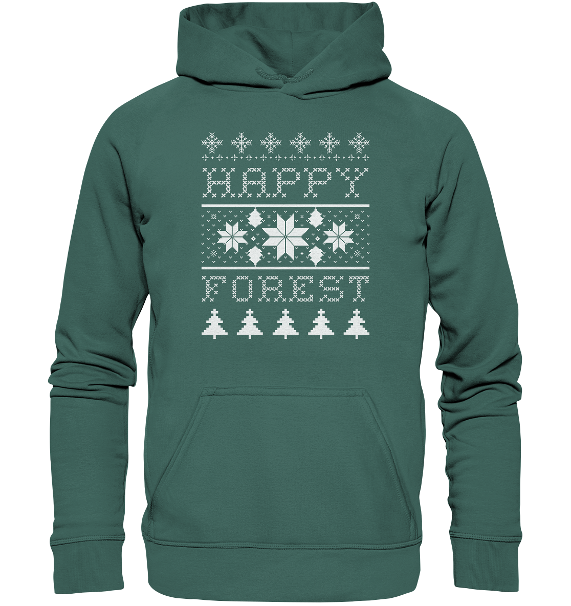 Happy Forest Snowflake | Hoodie
