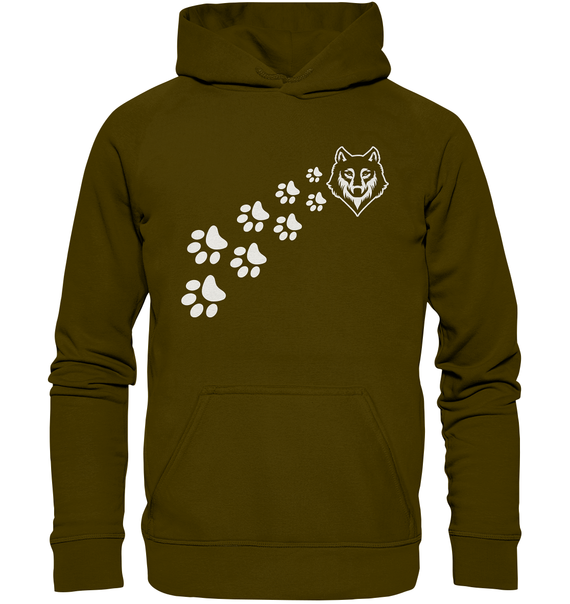 Pfotenspur Wolf | Unisex Hoodie - Basic Unisex Hoodie