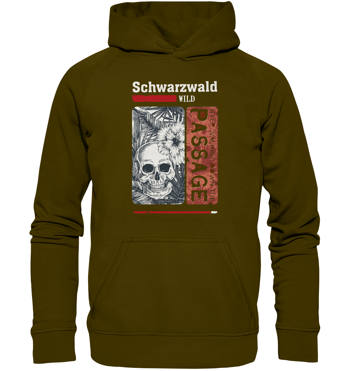 Schwarzwald Wild Passage Skull | Unisex Hoodie
