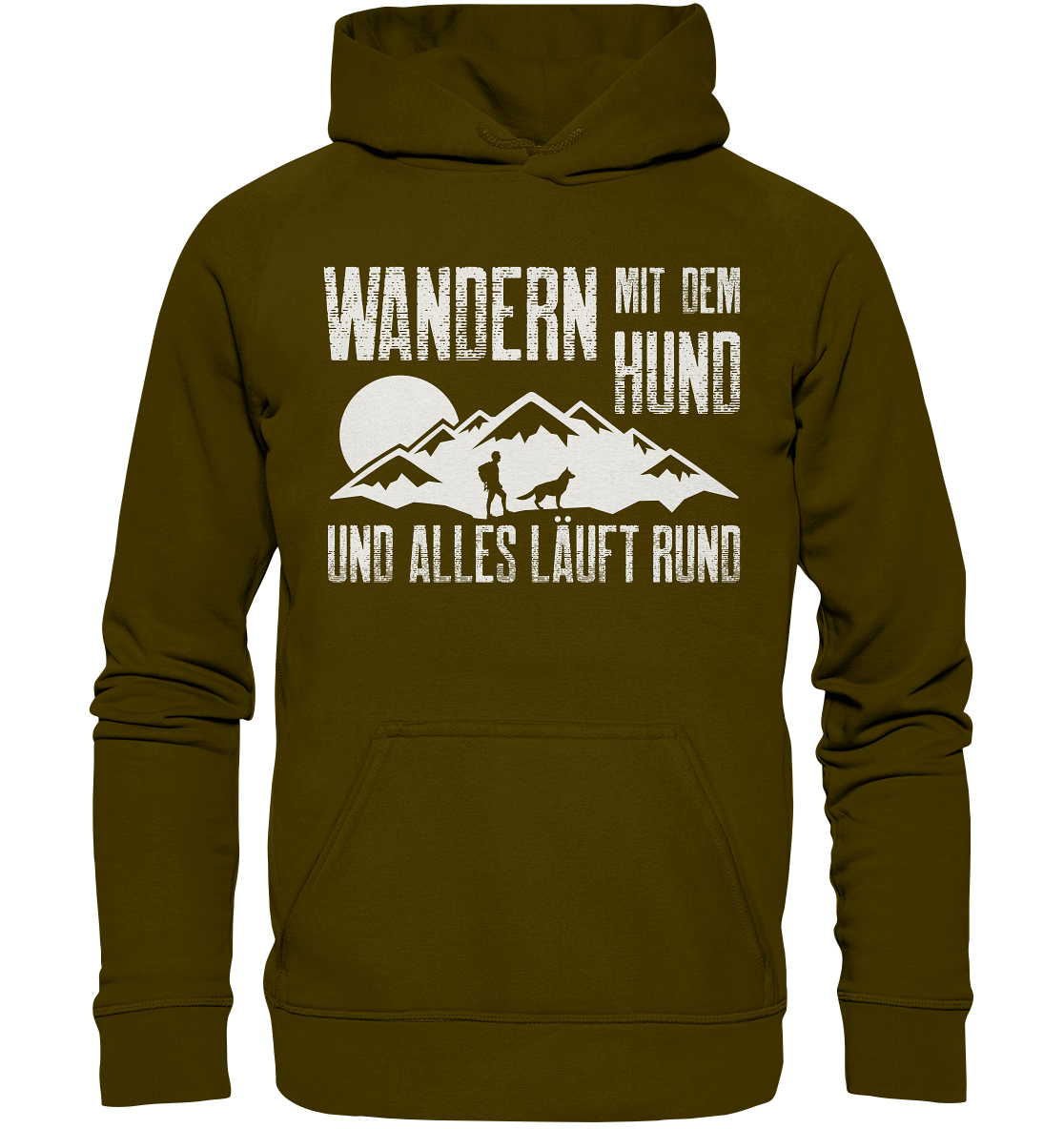 Wandern & Hund | Organic Hoodie