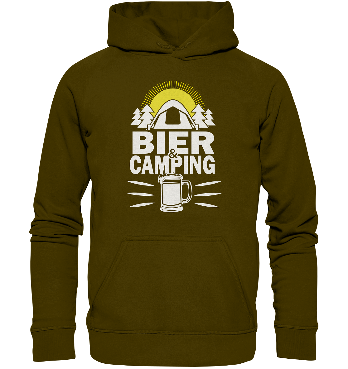 Bier & Camping | Organic Hoodie