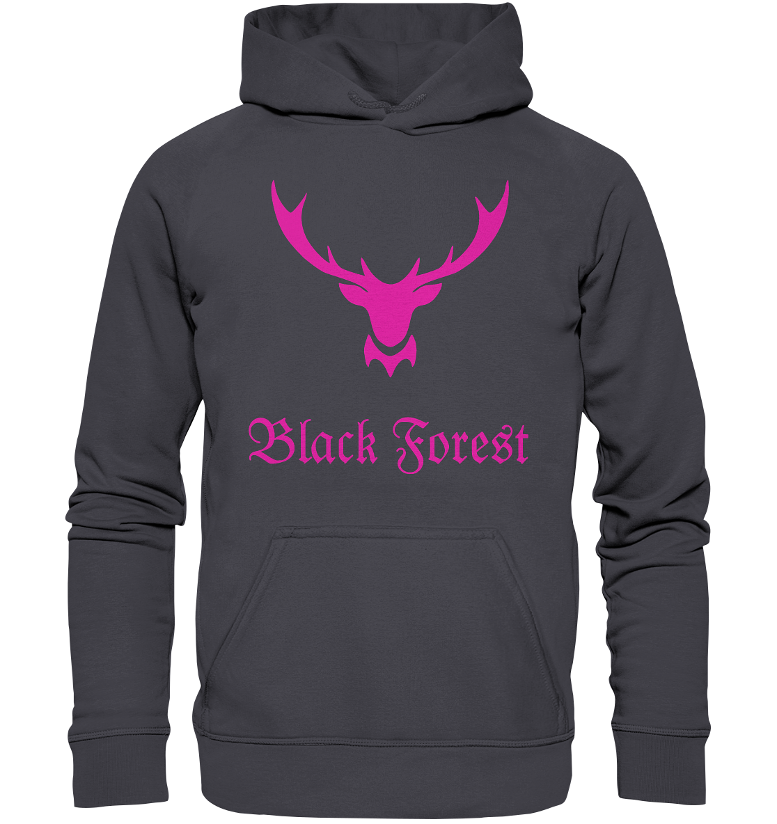 Black Forest Hirschgeweih | Premium Organic Hoodie