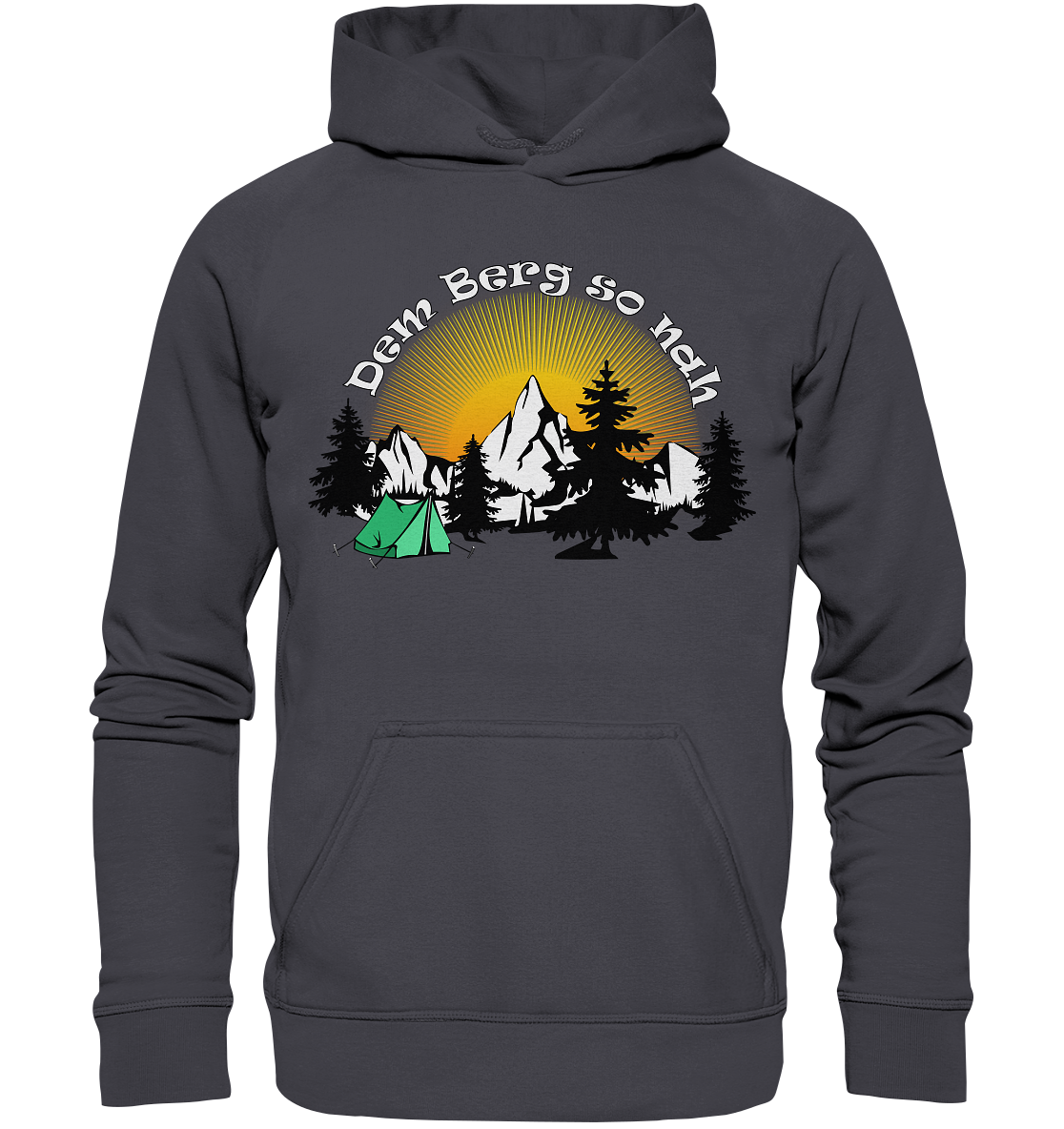 Dem Berg so nah | Organic Hoodie