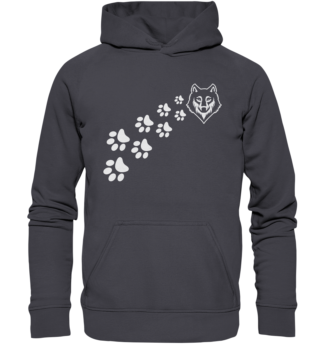 Pfotenspur Wolf | Unisex Hoodie - Basic Unisex Hoodie