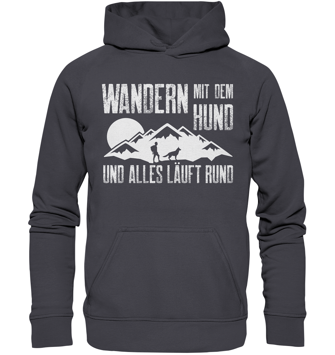 Wandern & Hund | Organic Hoodie