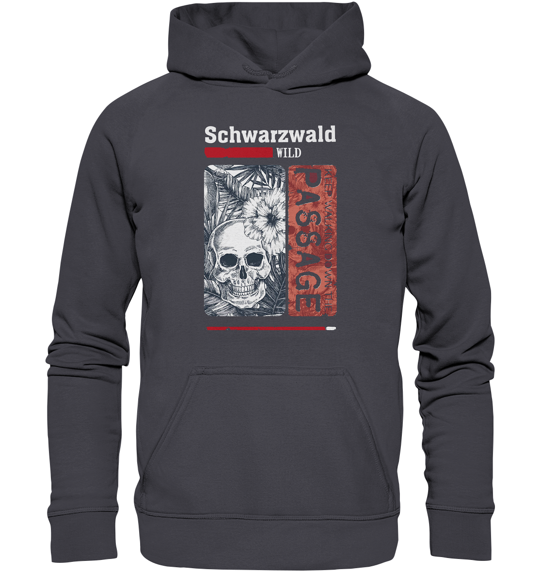 Schwarzwald Wild Passage Skull | Unisex Hoodie