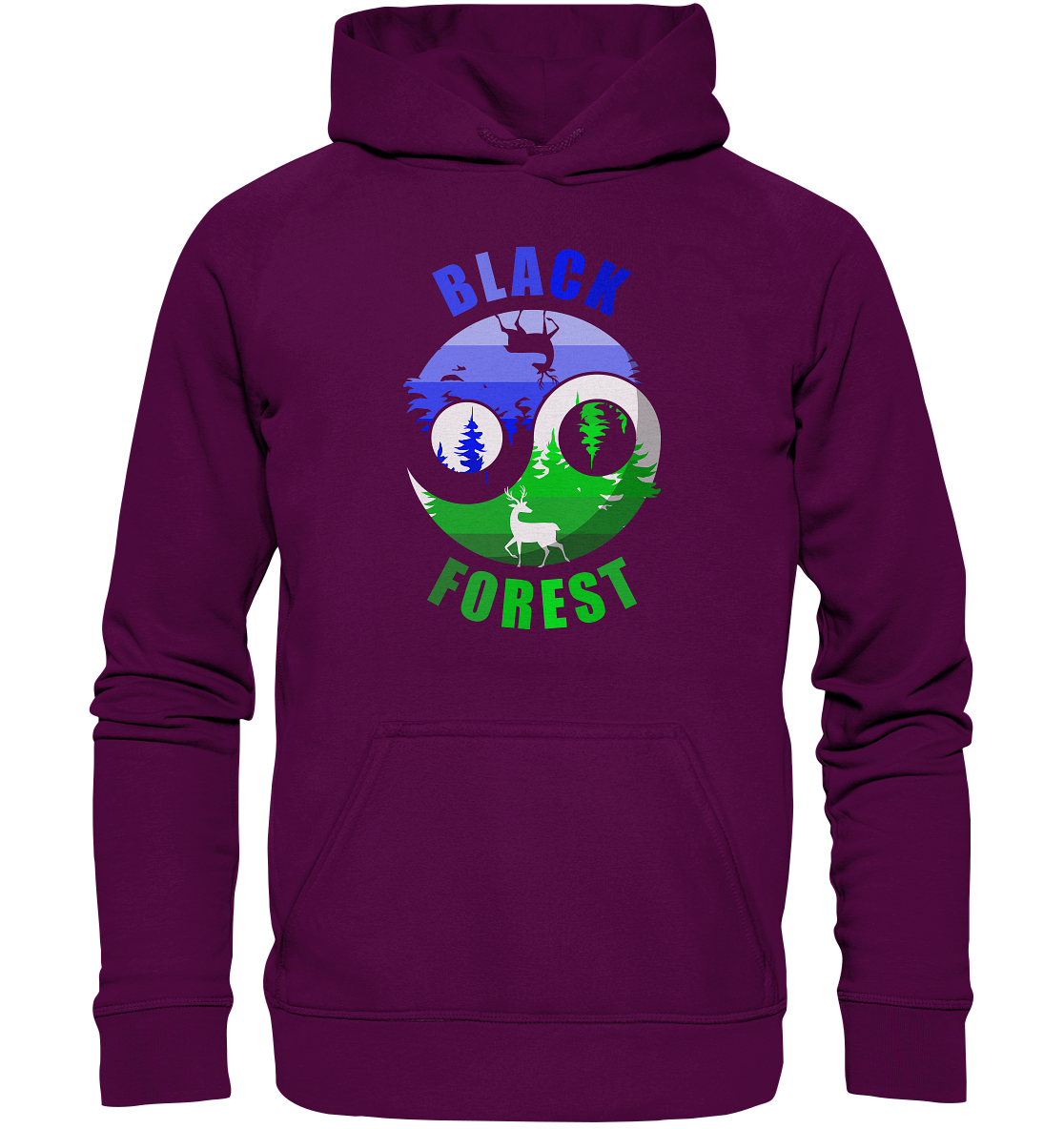 Black In The Forest | Unisex Hoodie