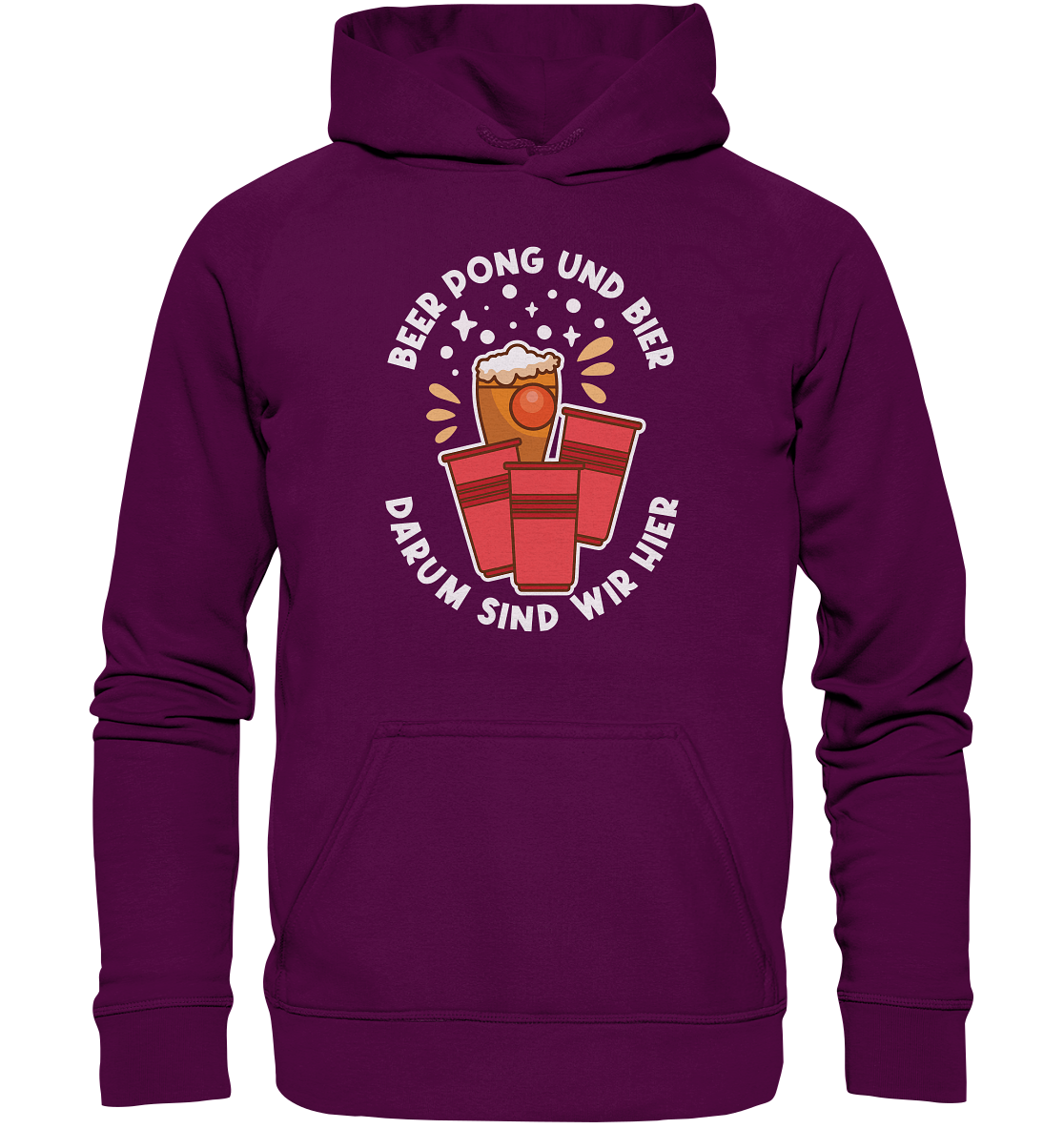 Beer Pong & Bier | Unisex Hoodie