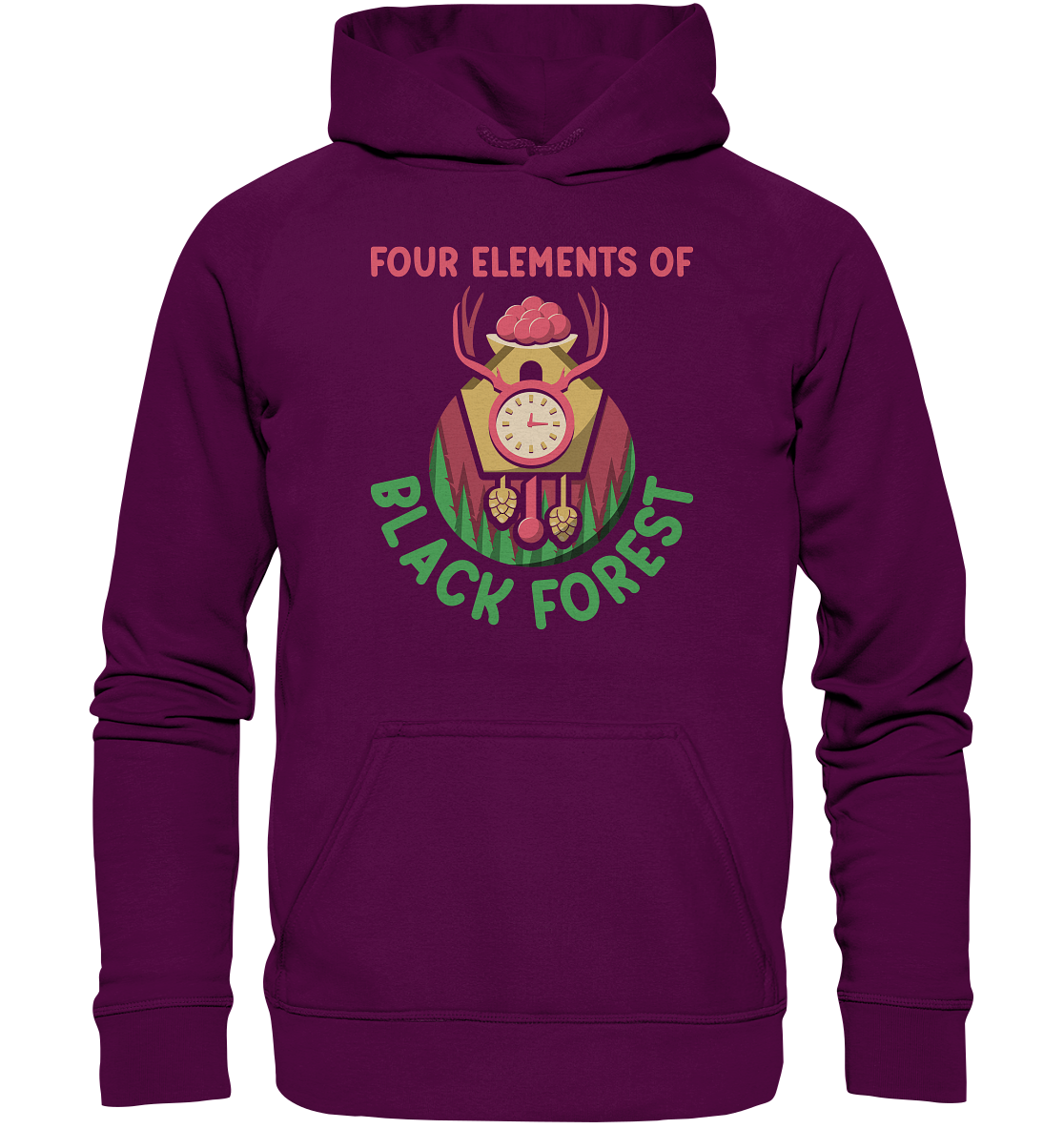 Four Elements Of Black Forest | Unisex Hoodie