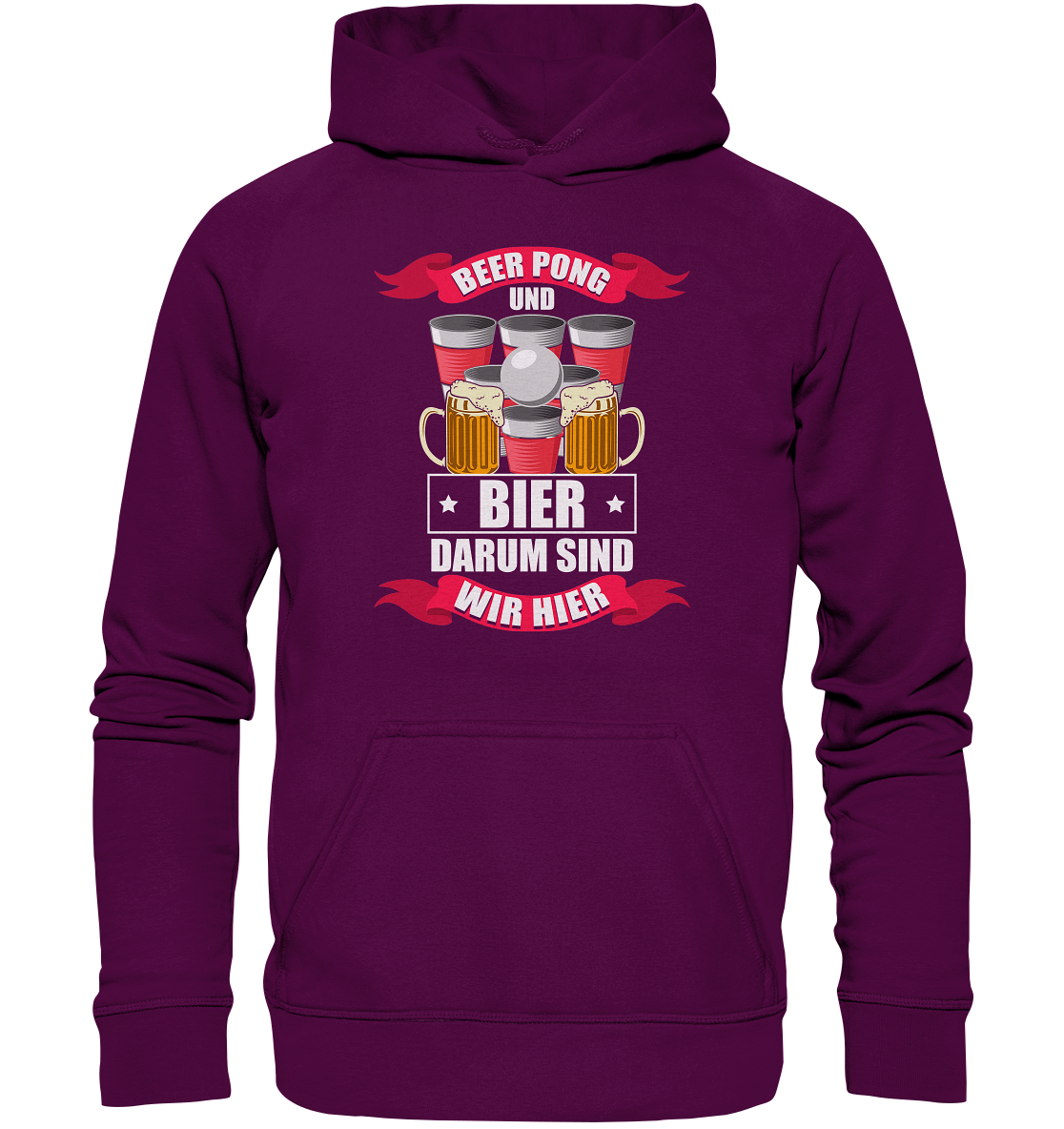 Beer Pong & Bier | Unisex Hoodie
