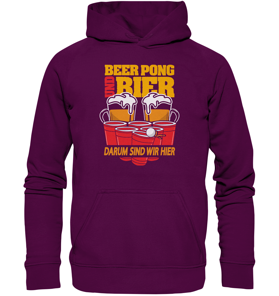 Beer Pong & Bier | Unisex Hoodie