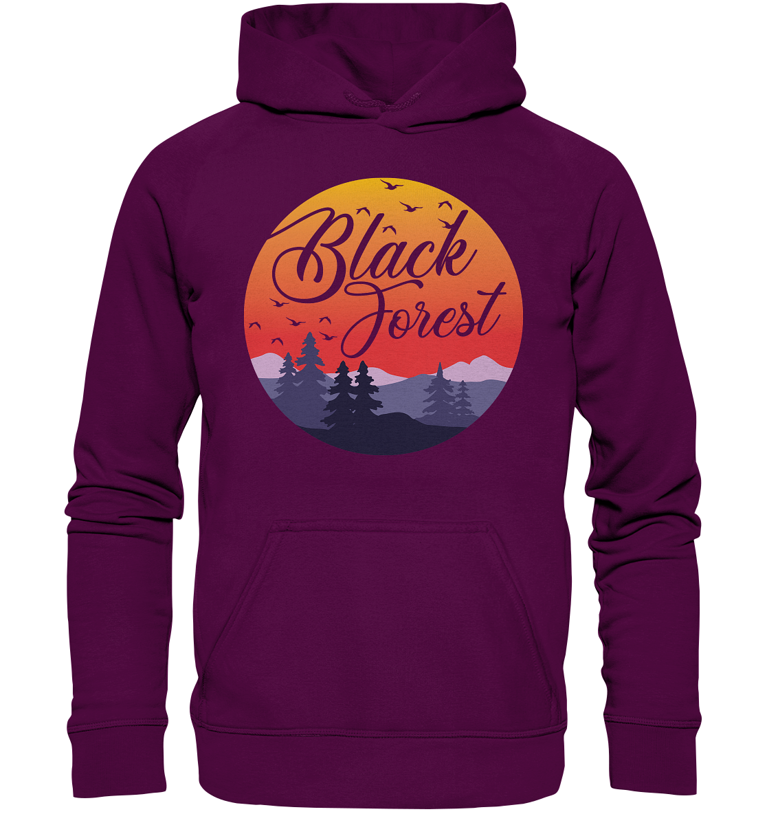 Black Forest Sunset | Organic Hoodie