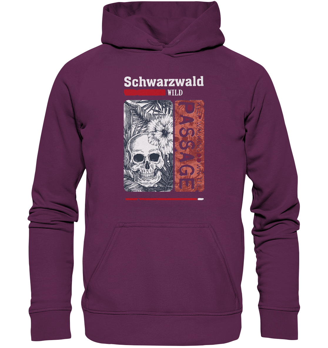 Schwarzwald Wild Passage Skull | Premium Hoodie