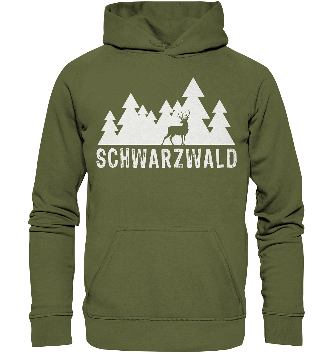 Schwarzwald Hirsch | Organic Hoodie