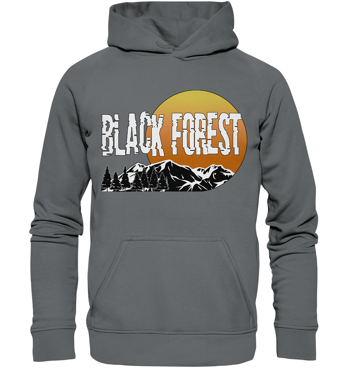 Black Forest Sonnenuntergang | Unisex Hoodie