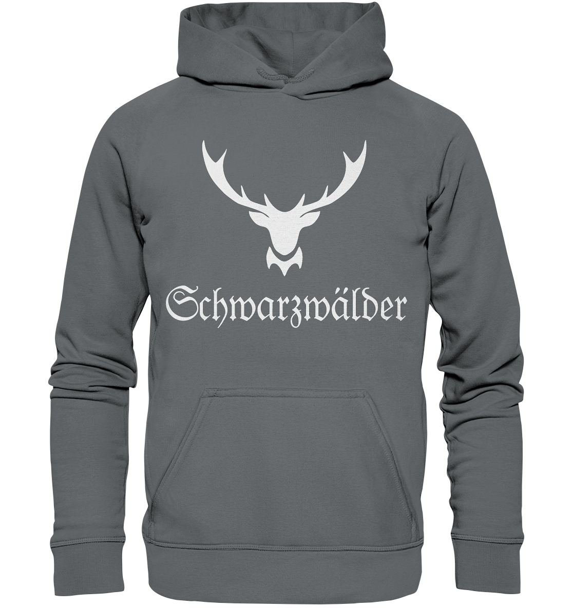 Schwarzwälder Hirschgeweih | Organic Hoodie
