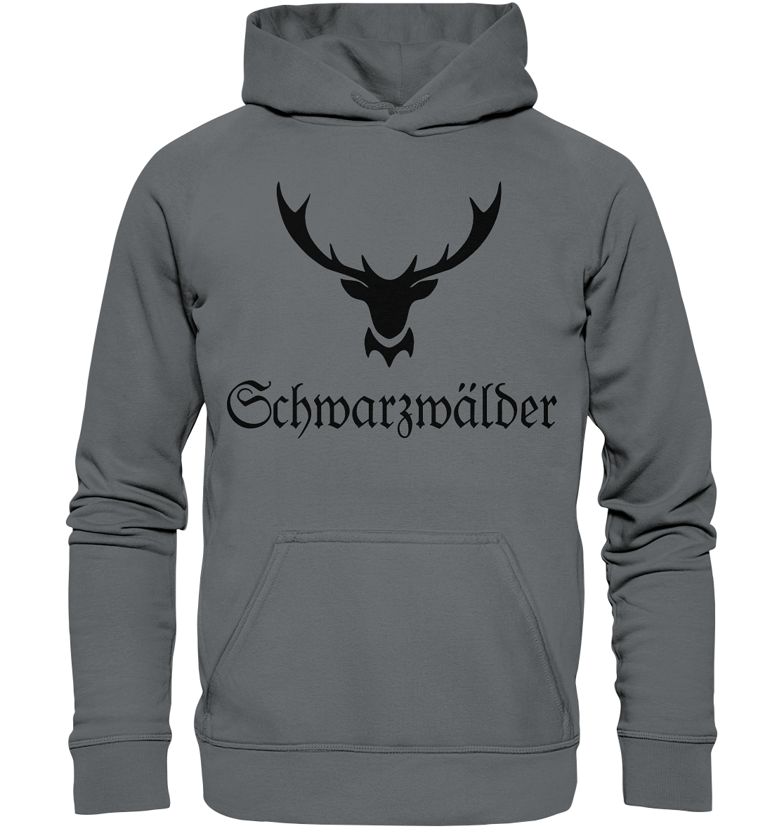 Schwarzwälder Hirschgeweih | Organic Hoodie