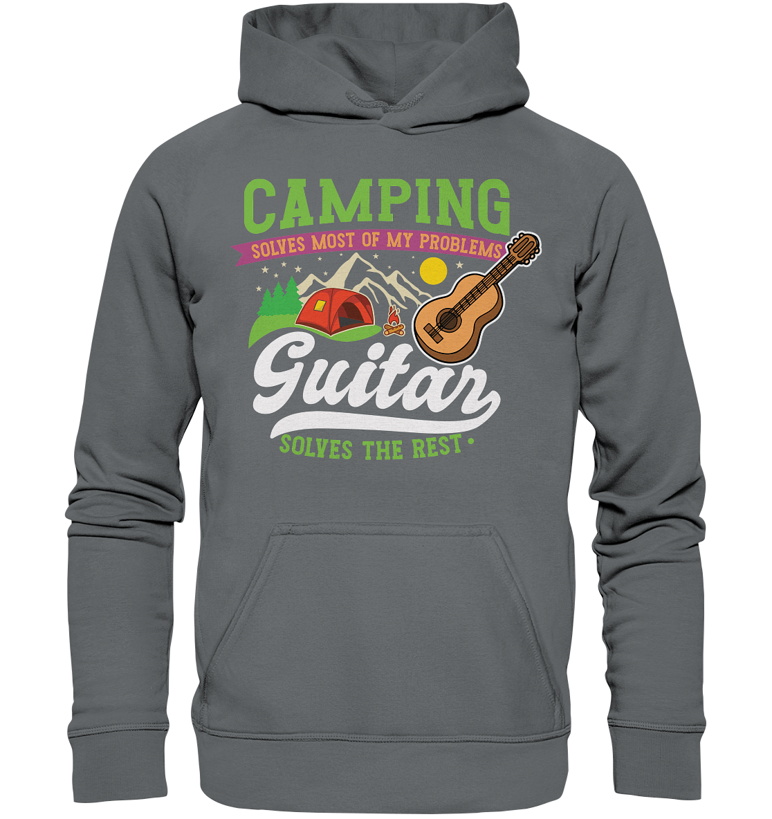 Camping & Guitar | Unisex Hoodie