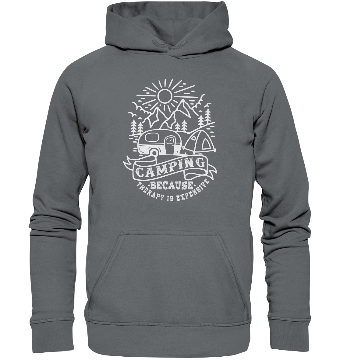 Camping Therapy | Organic Hoodie