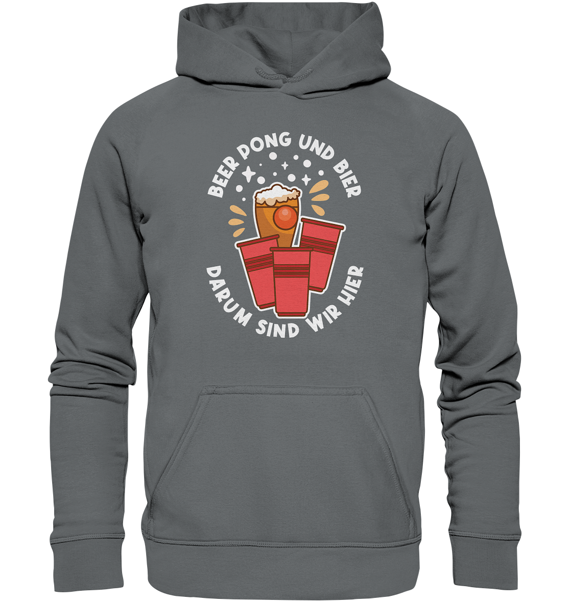 Beer Pong & Bier | Unisex Hoodie