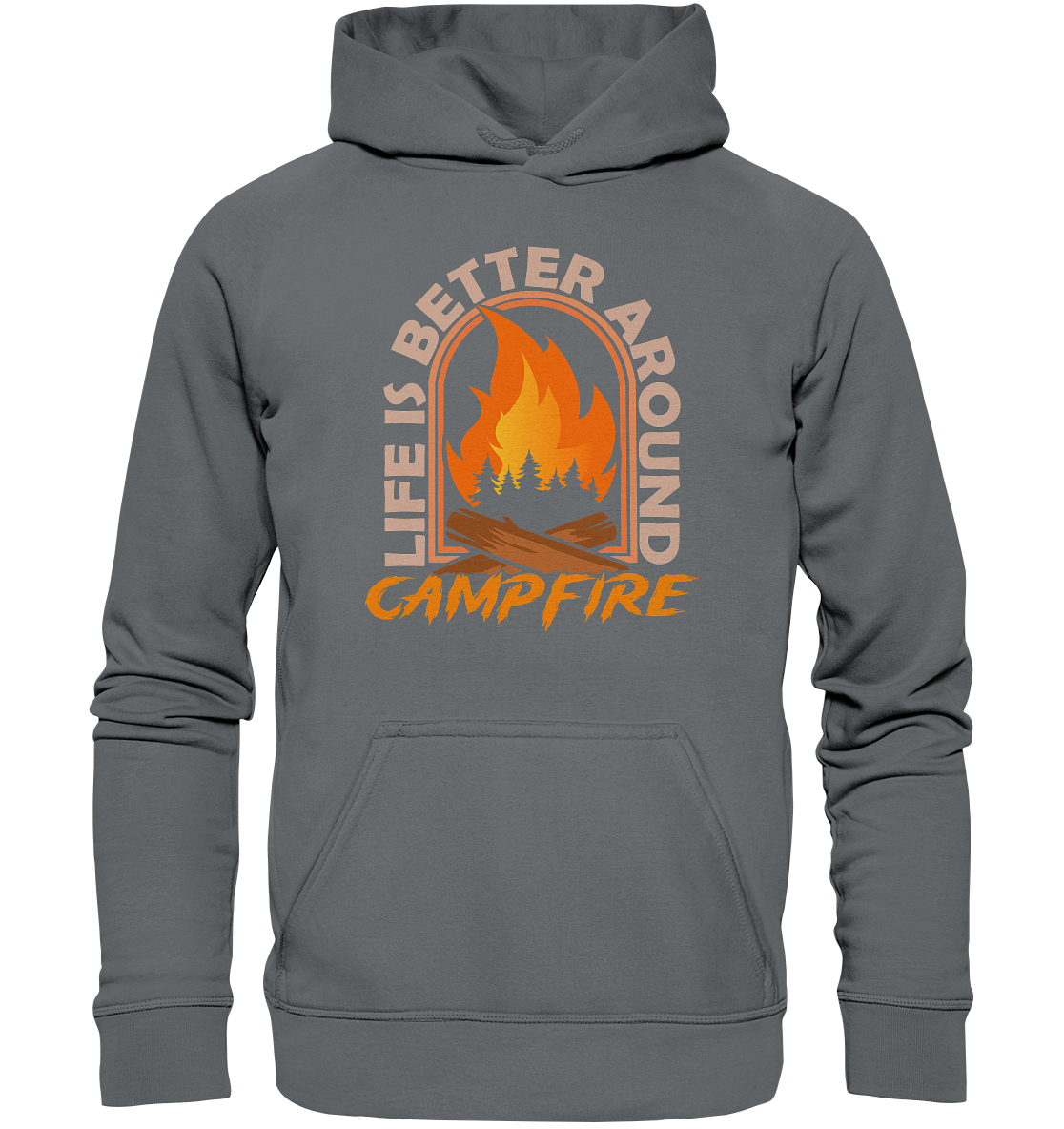 Life Is Better Around Campfire | Unisex Hoodie