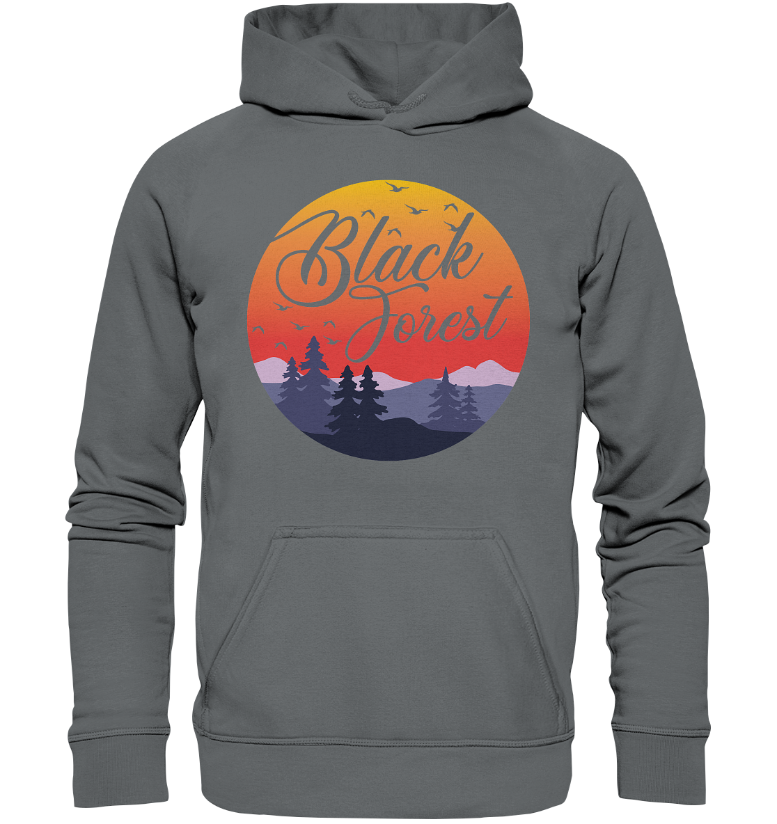 Black Forest Sunset | Organic Hoodie