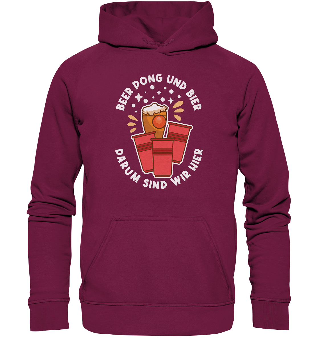 Beer Pong & Bier | Unisex Hoodie