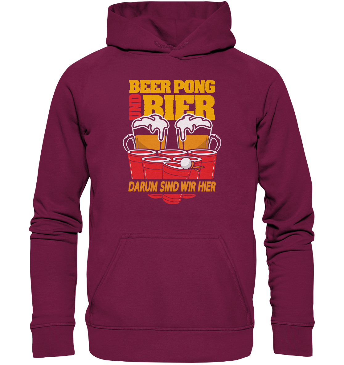 Beer Pong & Bier | Unisex Hoodie