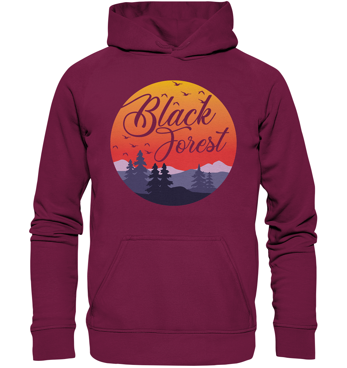 Black Forest Sunset | Organic Hoodie